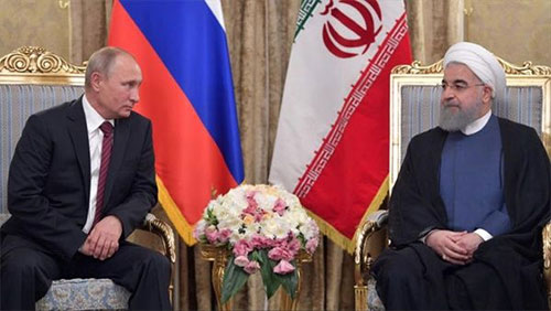 estrecha cooperación entre Irán y Rusia Rohani destaca la estrecha cooperación entre Irán y Rusia sobre Siria